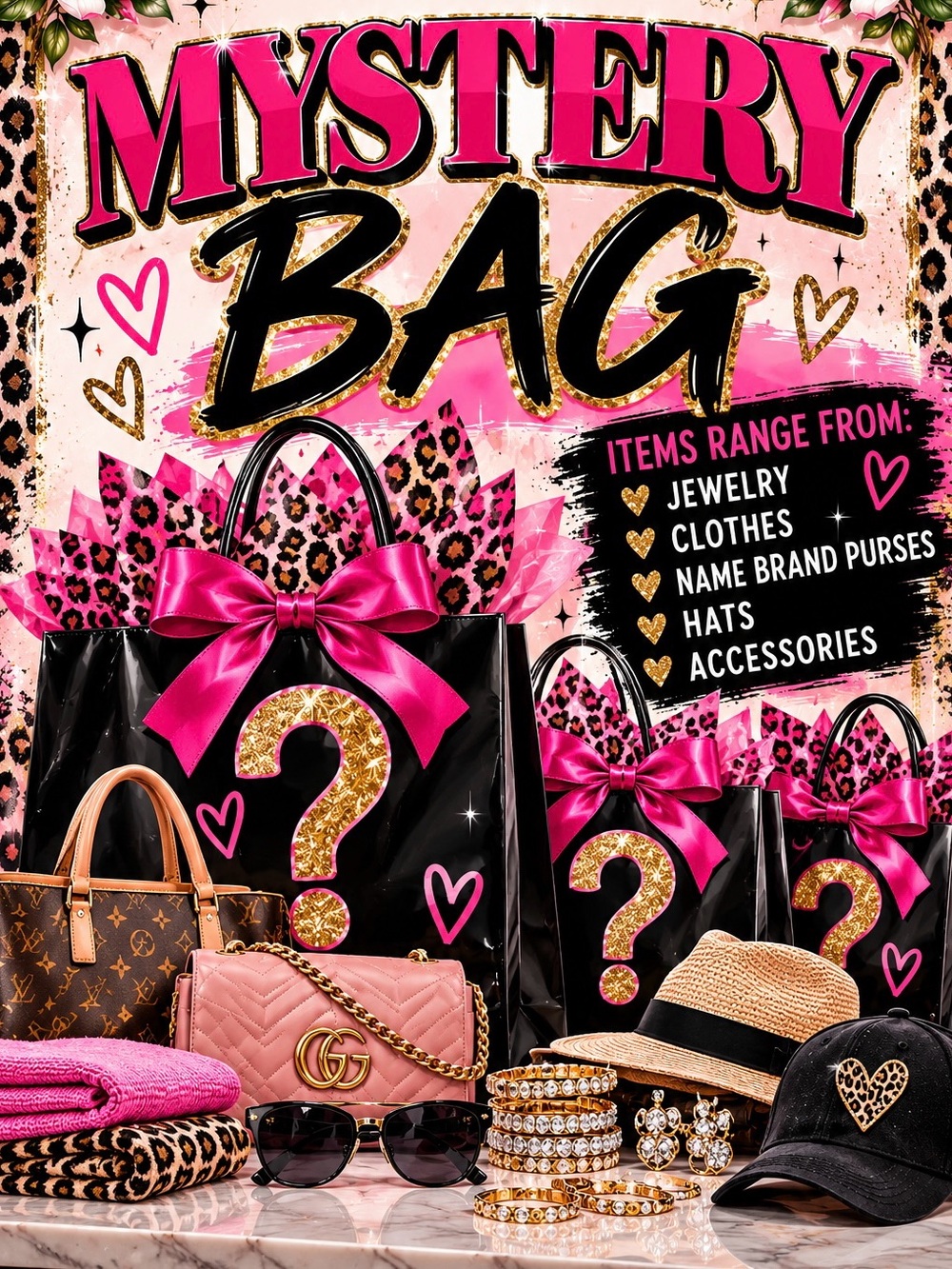 Mystery grab bag for women